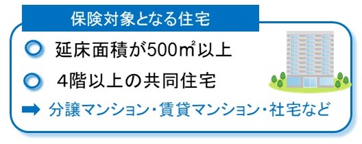 大規模修繕瑕疵保険の保険対象となる住宅